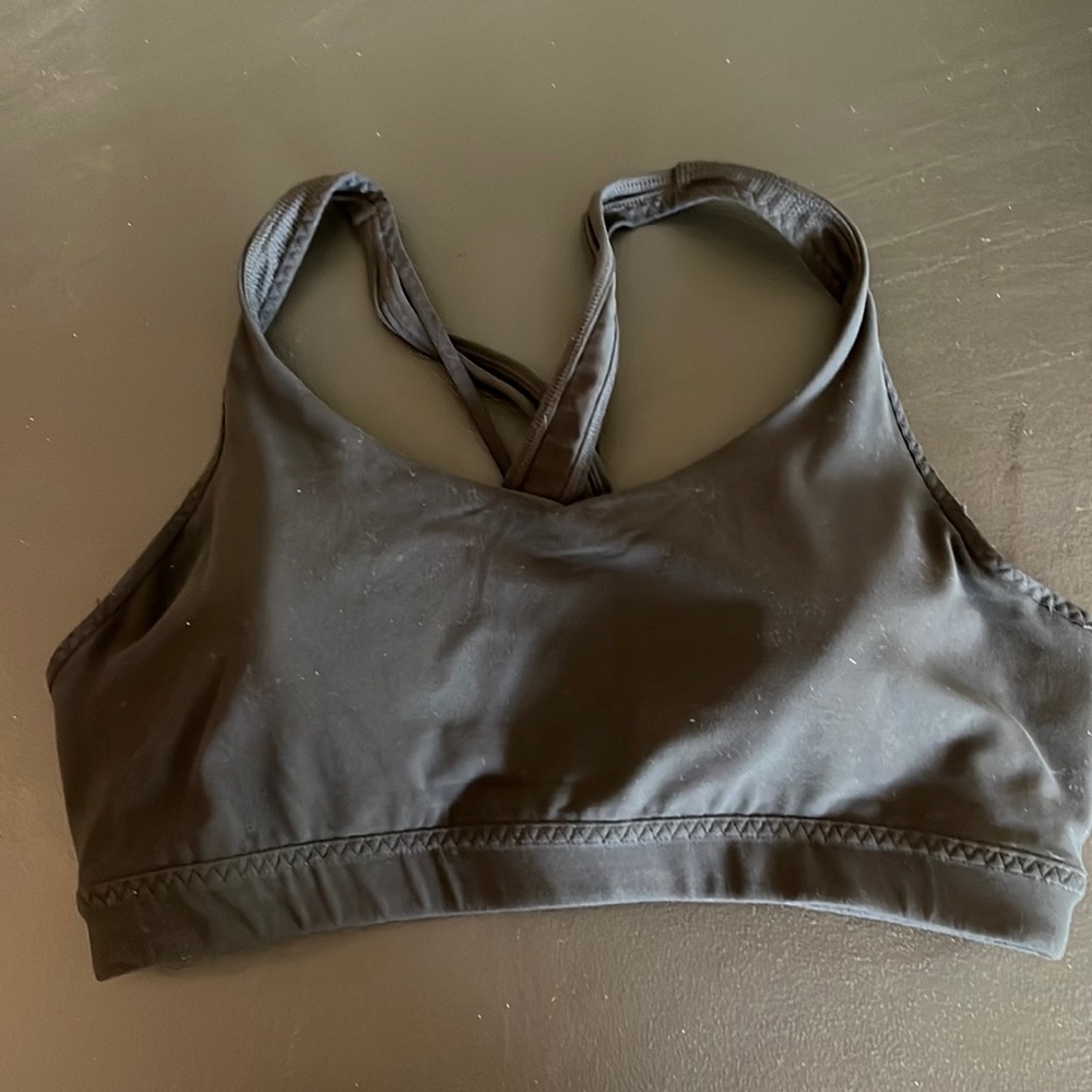 Black Athleta sports Bra, size L. NWOT